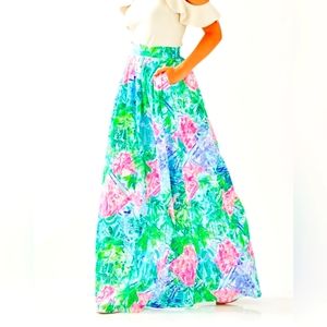 Lilly Pulitzer Bohemian Queen maxi skirt